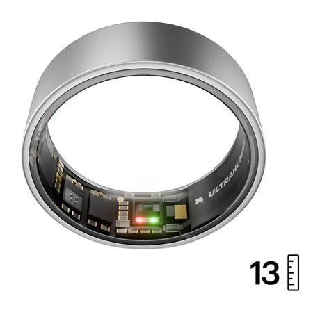 Ultrahuman Ring AIR Smart Ring Größe 13  (Titan) f&uuml;r 349,00 Euro
