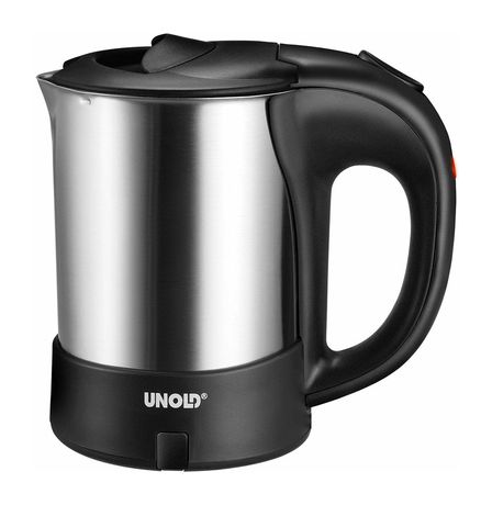 Unold 18575 0,5 l Wasserkocher 1000 W  (Schwarz, Edelstahl) f&uuml;r 24,99 Euro