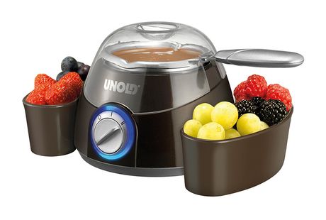 Unold Chocolatier Schokobrunnen Schmelztiegel  (Braun, Silber) f&uuml;r 24,41 Euro
