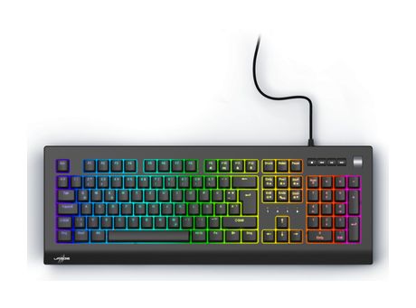 Urage Exodus 600 RGB-LED Gaming Tastatur USB  (Schwarz) f&uuml;r 42,99 Euro