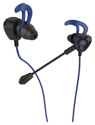 SoundZ 210 In-Ear Kopfhörer Kabelgebunden (Schwarz, Blau) 