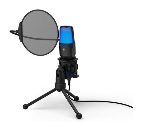 Urage Stream 410 HD Kabelgebunden Tischmikrofon USB  (Schwarz) f&uuml;r 34,99 Euro