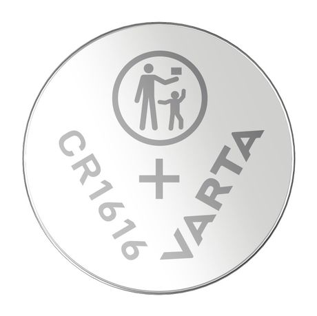 Lithium Coin Knopfzelle CR1616 Lithium 3 V 1 Stück  (Metallisch) 