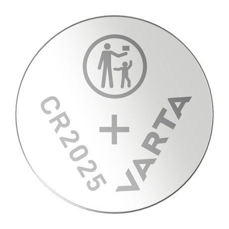 Lithium Coin Knopfzelle CR2025 Lithium 3 V 1 Stück  (Metallisch) 