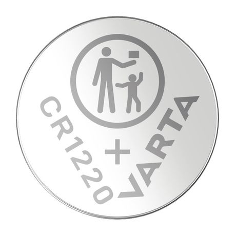 Lithium Coin Knopfzelle CR1220 Lithium 3 V 1 Stück  (Metallisch) 