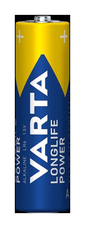 Varta Longlife Power Batterie AA Alkali 1,5 V 16 Stück  (Blau/Gelb) f&uuml;r 8,99 Euro