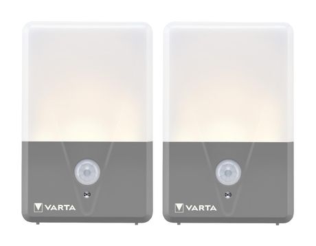 Varta Motion Sensor Outdoor Light Twin Pack LED Wandbeleuchtung für den Außenbereich Warmweiß Batterie/Akku f&uuml;r 19,99 Euro