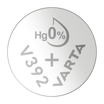 Silver Coin Knopfzelle SR41 Silberoxid 1,55 V 1 Stück  (Silber) 