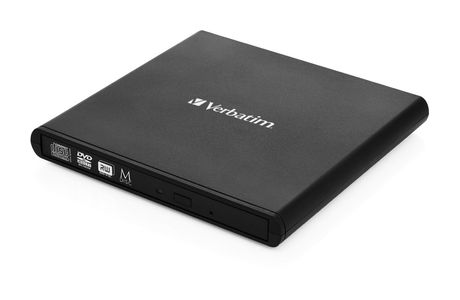 Verbatim 98938 Slimline externer CD/DVD Brenner f&uuml;r 37,49 Euro