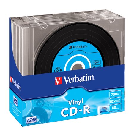 Verbatim CD-R AZO Data Vinyl f&uuml;r 7,49 Euro