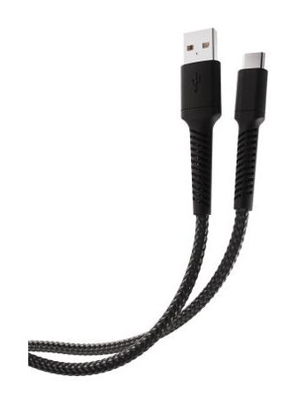 Vivanco 63638 Stecker Rundkabel USB C auf USB A bis 60 W 0,5 m  (Schwarz) f&uuml;r 6,90 Euro