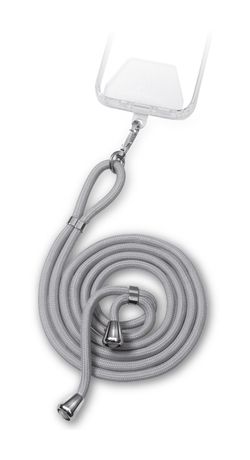 Vivanco Handykette Umhängegurt  (Grau) f&uuml;r 5,17 Euro