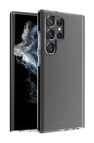 Vivanco Rock Solid Cover für Samsung Galaxy S23 Ultra (Schwarz, Transparent) f&uuml;r 11,87 Euro