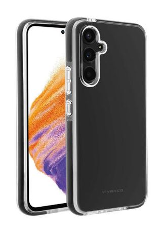 Vivanco Rock Solid Cover für Samsung Galaxy A54 5G (Schwarz, Transparent) f&uuml;r 11,97 Euro