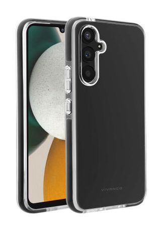 Vivanco Rock Solid Cover für Samsung Galaxy A34 5G (Schwarz, Transparent) f&uuml;r 12,99 Euro