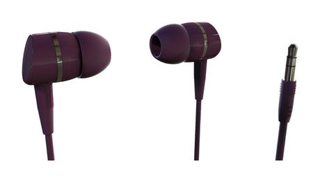 Vivanco Solidsound In-Ear Kopfhörer Kabelgebunden  (Violett) f&uuml;r 4,49 Euro