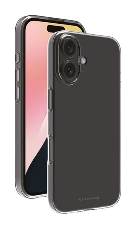Vivanco Super Slim Cover für Apple iPhone 16  (Transparent) f&uuml;r 12,99 Euro