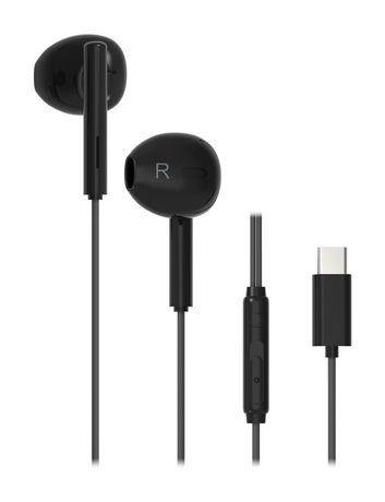 Vivanco USB Type-C Capsule In-Ear Kopfhörer Kabelgebunden USB Typ-C  (Schwarz) f&uuml;r 10,00 Euro