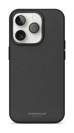 Vonmählen Like Leather Case Cover für Apple iPhone 16 Pro  (Schwarz) f&uuml;r 23,67 Euro