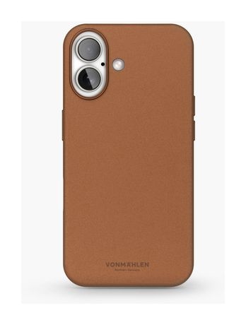 Vonmählen Like Leather Case Cover für Apple iPhone 16  (Braun) f&uuml;r 26,25 Euro