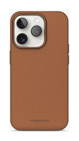 Vonmählen Like Leather Case Cover für Apple iPhone 16 Pro  (Braun) f&uuml;r 39,99 Euro