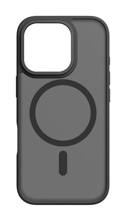 Hybrid Case Cover für Apple iPhone 16 Pro (Schwarz, Durchscheinend) 