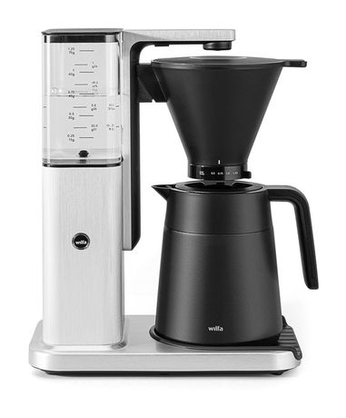 Wilfa CM10ABA-T125 10 Tassen Filterkaffeemaschine 1,2 l  (Schwarz, Aluminium) f&uuml;r 259,00 Euro