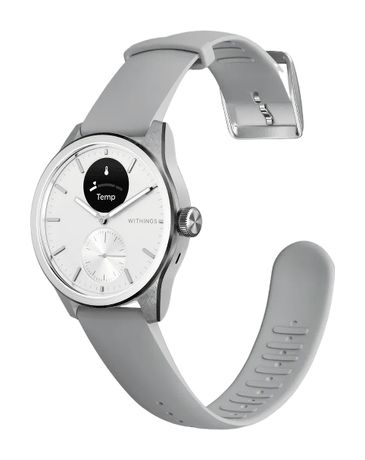 Withings ScanWatch 2 Hybrid 42 mm Smartwatch Rund 282 ppi  (Edelstahl) f&uuml;r 349,95 Euro