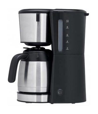 WMF Bueno Pro Thermo 10 Tassen Thermo Filterkaffeemaschine 1,3 l  (Schwarz/Silber) f&uuml;r 84,99 Euro