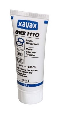 Xavax 111177 Multi-Silikonfett OKS1110  Silikonfett (Schwarz, Blau, Weiß) f&uuml;r 14,99 Euro
