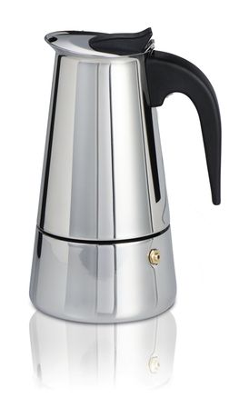 Xavax 111230 Espressokocher für 6 Tassen Filterkaffeemaschine  (Schwarz, Silber) f&uuml;r 12,99 Euro