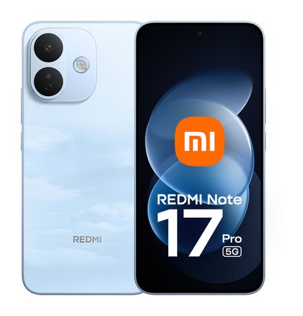 Xiaomi Redmi Note 17 Pro 256 GB 5G Smartphone 17,4 cm (6.83") 2,4 GHz 50 MP Dual Kamera Dual Sim (Sky Blue) f&uuml;r 399,00 Euro