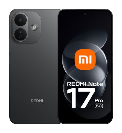 Xiaomi Redmi Note 17 Pro 256 GB 5G Smartphone 17,4 cm (6.83") 2,4 GHz 50 MP Dual Kamera Dual Sim  (Schwarz) f&uuml;r 399,00 Euro