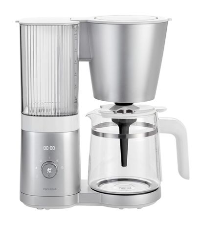 ZWILLING Enfinigy 12 Tassen Filterkaffeemaschine 1,5 l  (Silber, Weiß) f&uuml;r 57,99 Euro