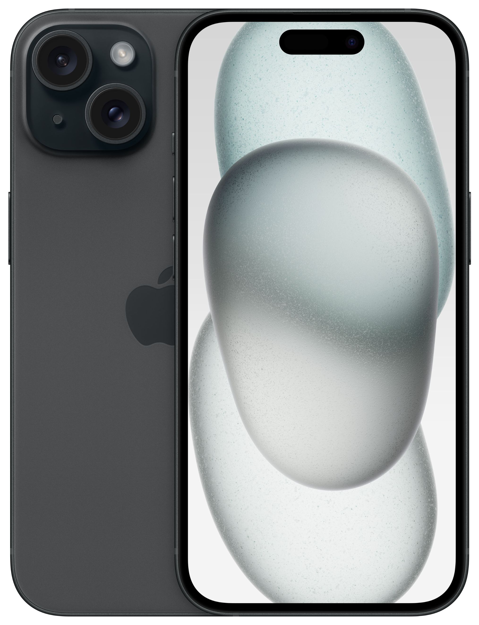 Apple (6.1 (Schwarz) 15,5 15 5G 48 Technomarkt Sim iPhone expert IOS Zoll) cm Dual Kamera 512 MP Smartphone von Dual GB