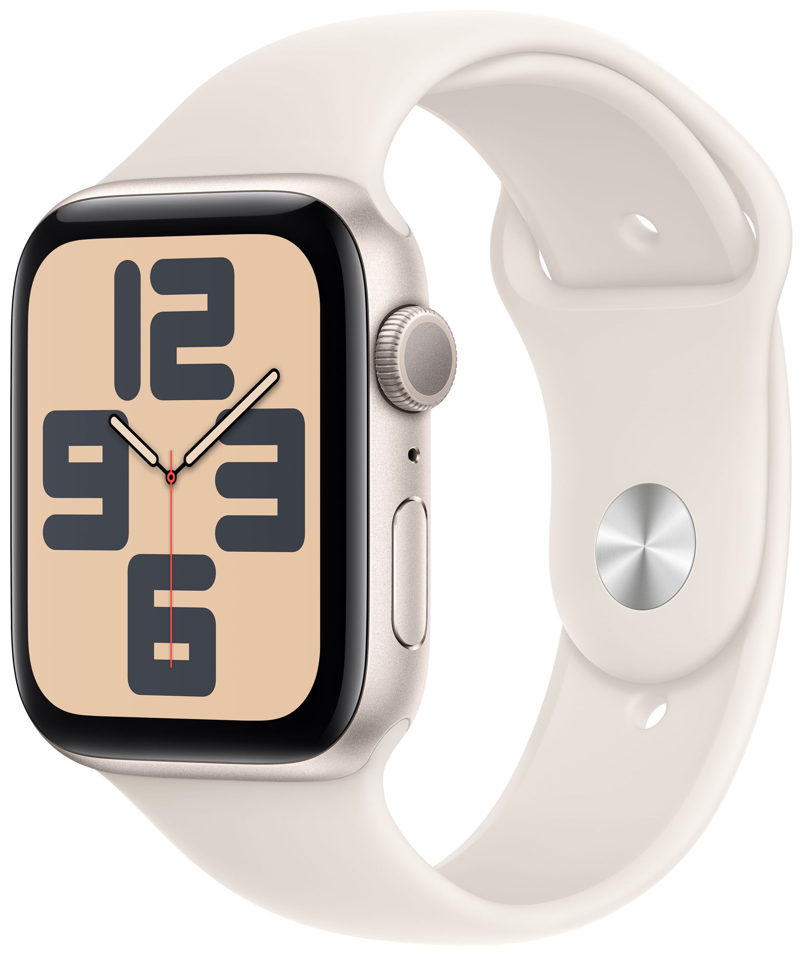 Apple Watch SE 2024 Digital 44 mm Smartwatch Rechteckig 18 h 326 ppi Biege von expert Technomarkt