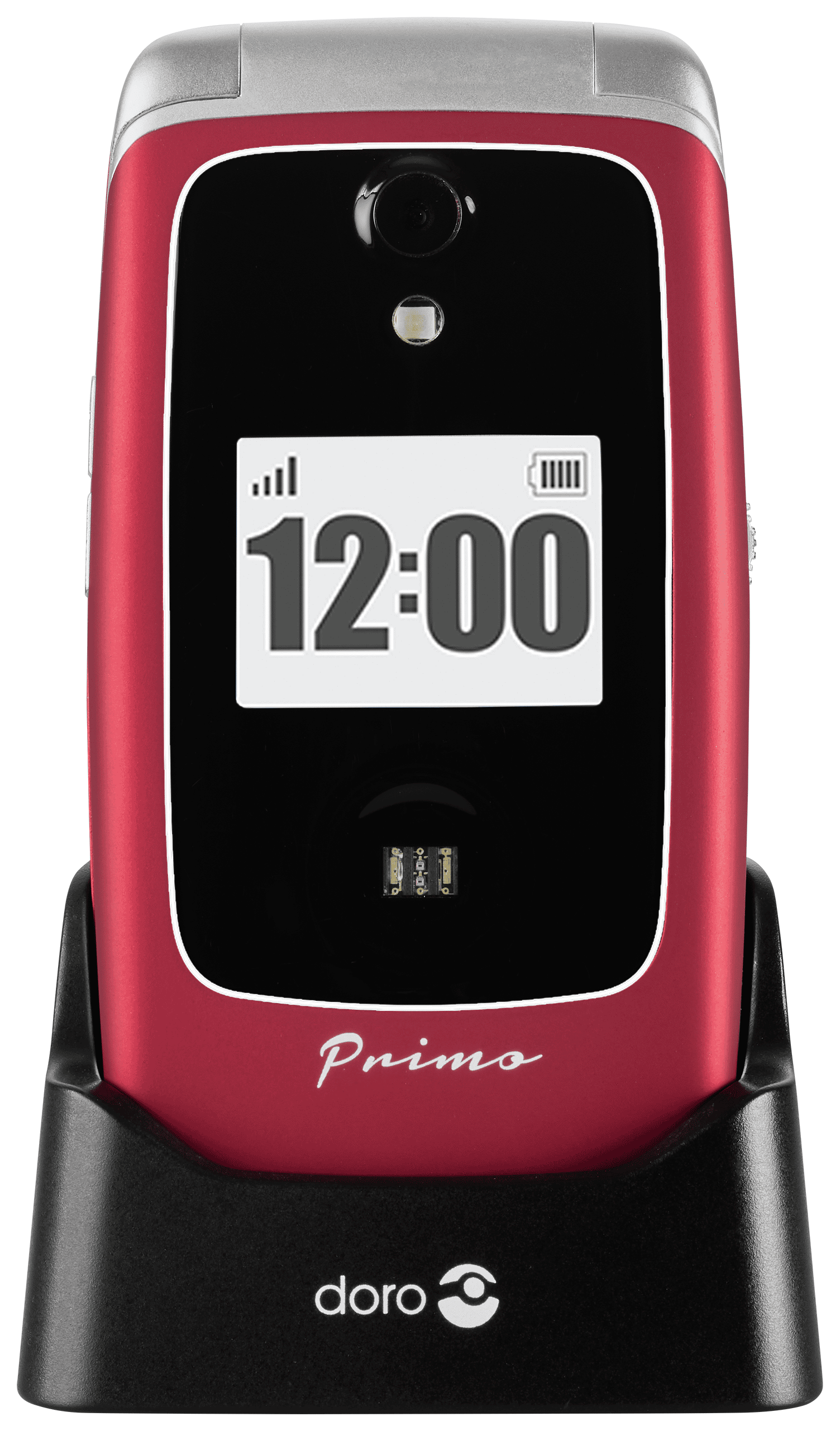 Doro (2.8 Smartphone 2G Zoll) expert Primo von Technomarkt cm 7,11 3 MP 418 (Rot)