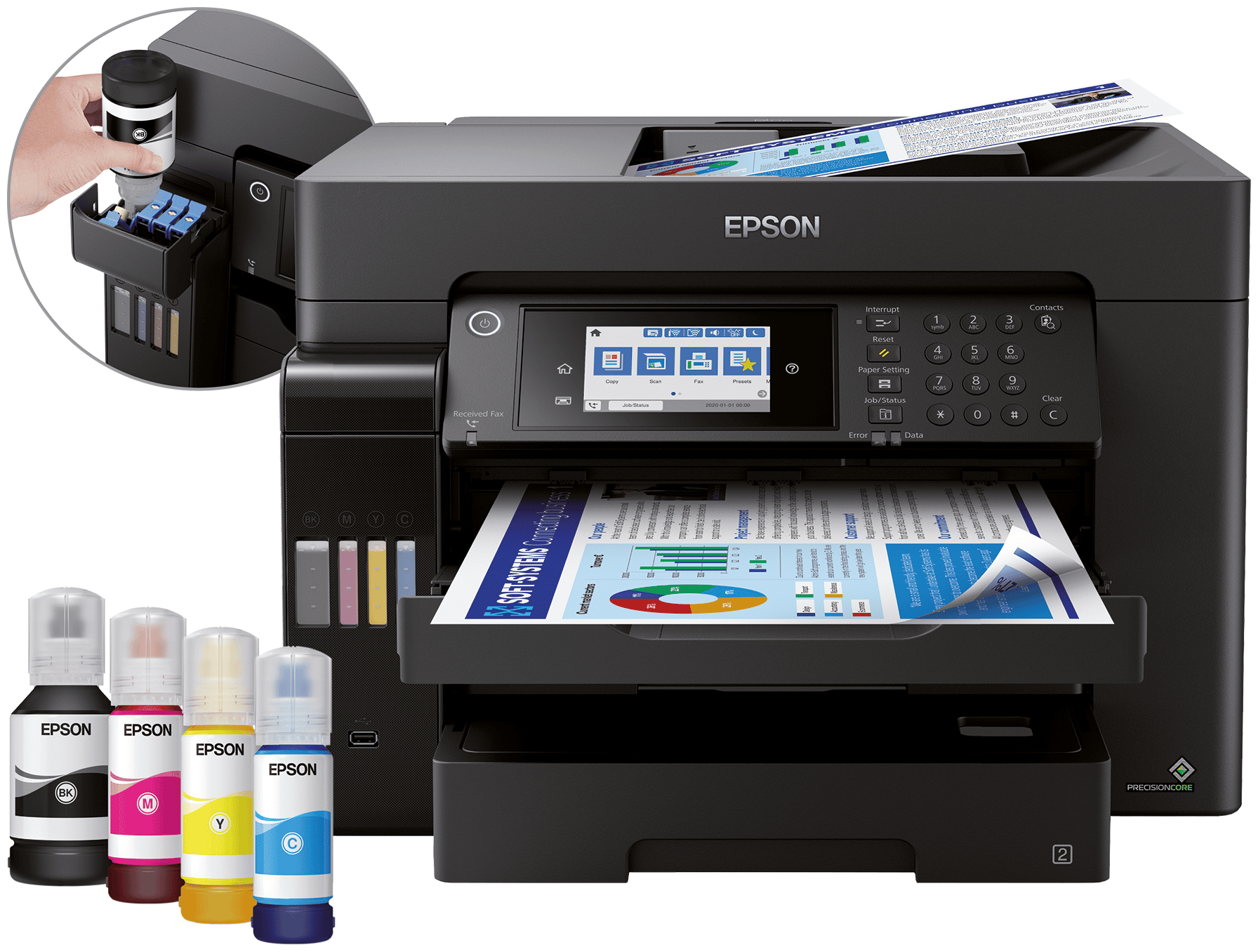 Epson EcoTank ET-16600 All in One A3 Tintenstrahl Drucker 4800 x 2400 DPI  von expert Technomarkt
