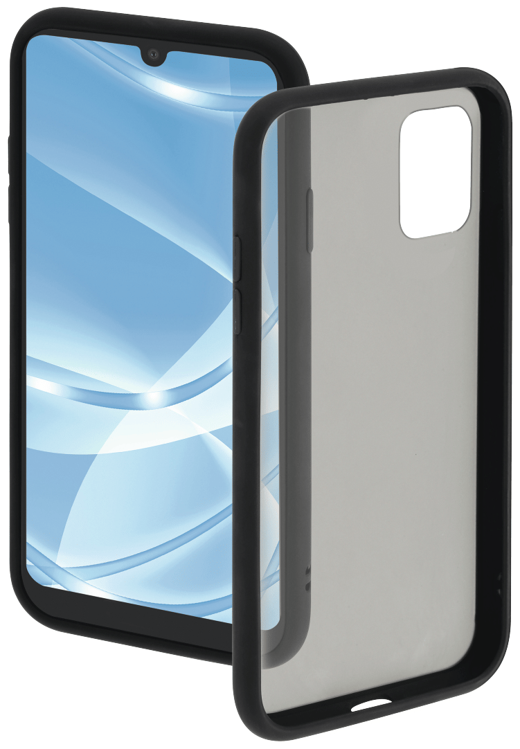 Invisible Cover Handyhülle für Samsung Galaxy A31 (Schwarz)