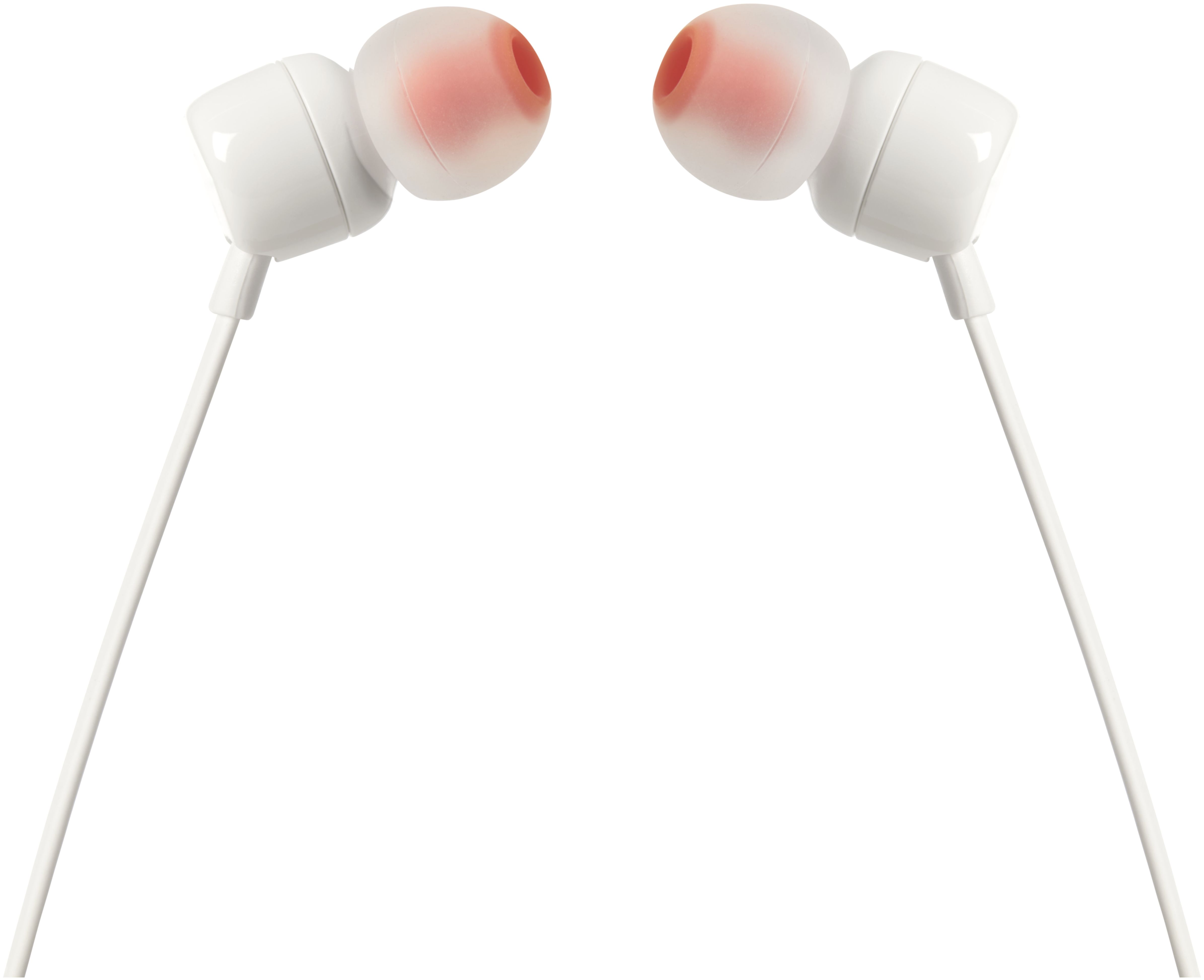 JBL Tune 110 In-Ear Kopfhörer Kabelgebunden (Weiß) von expert Technomarkt