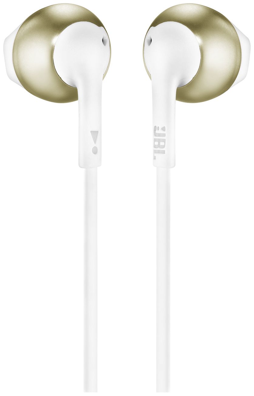 JBL Tune 205 In-Ear Kopfhörer Kabelgebunden (Champagner, Gold) von expert  Technomarkt