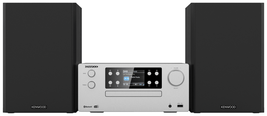 Kenwood M-925DAB-S Heim-Audio-Mikrosystem DAB+, FM 50 W Bluetooth von  expert Technomarkt