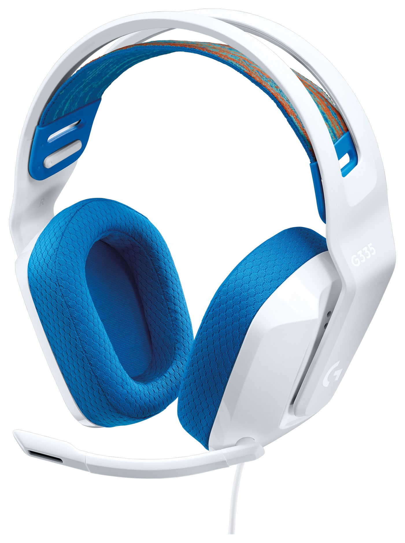 Logitech G Kopfhörer Over von (Weiß) Kabelgebunden expert G335 Ear Technomarkt