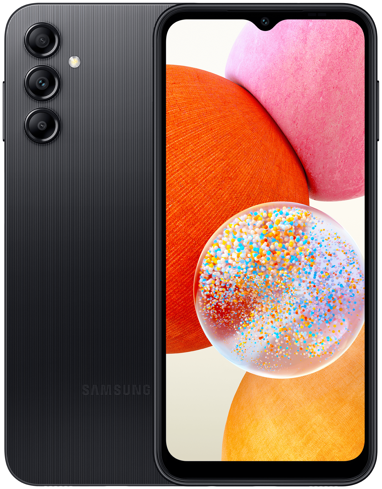 Samsung Galaxy A14 4G Smartphone 16,8 cm (6.6 Zoll) 64 GB Android 50 MP  Dreifach Kamera Dual Sim (Schwarz) von expert Technomarkt