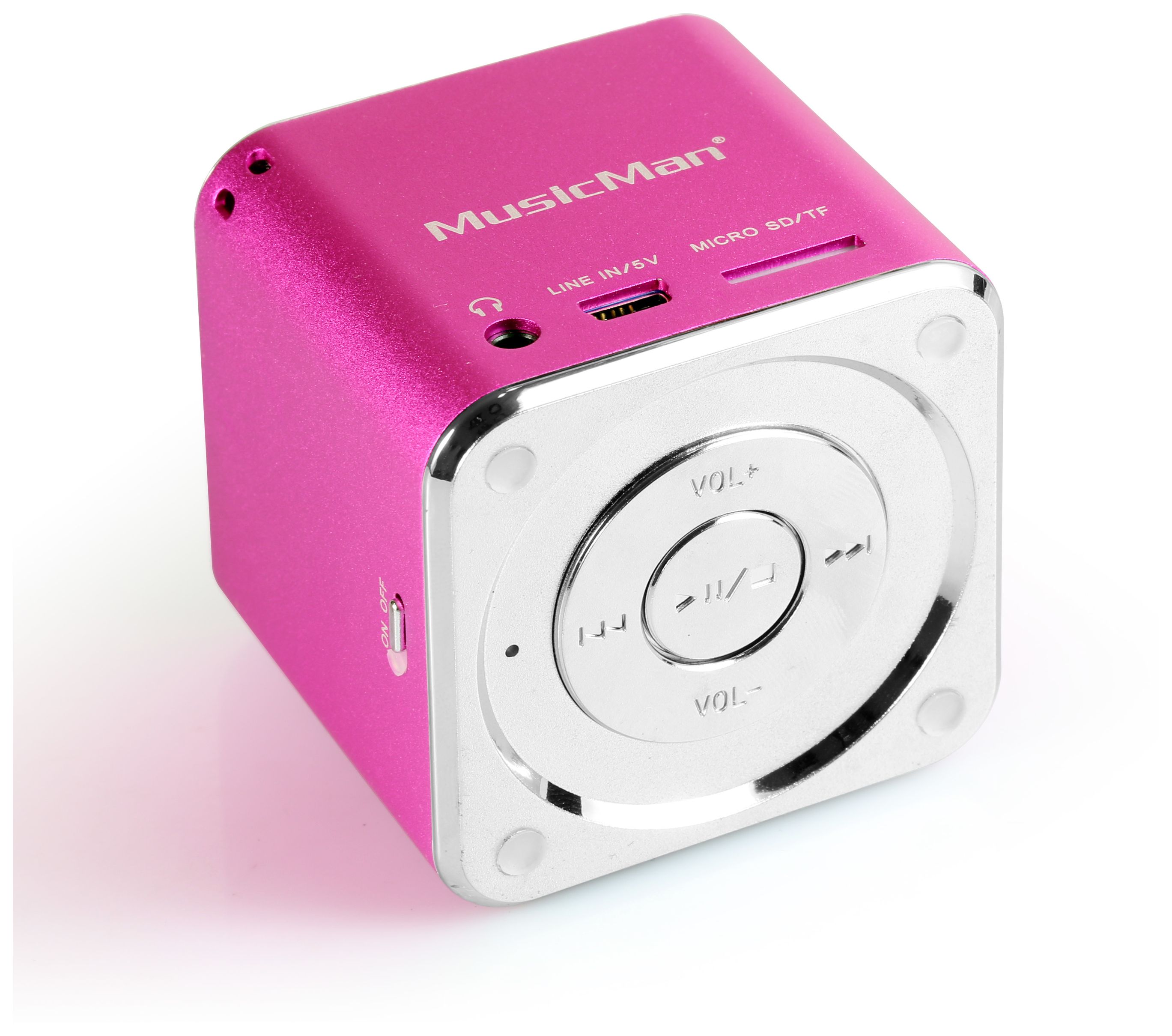 Lautsprecher expert (Pink) von Mini Technomarkt Technaxx MusicMan portabler