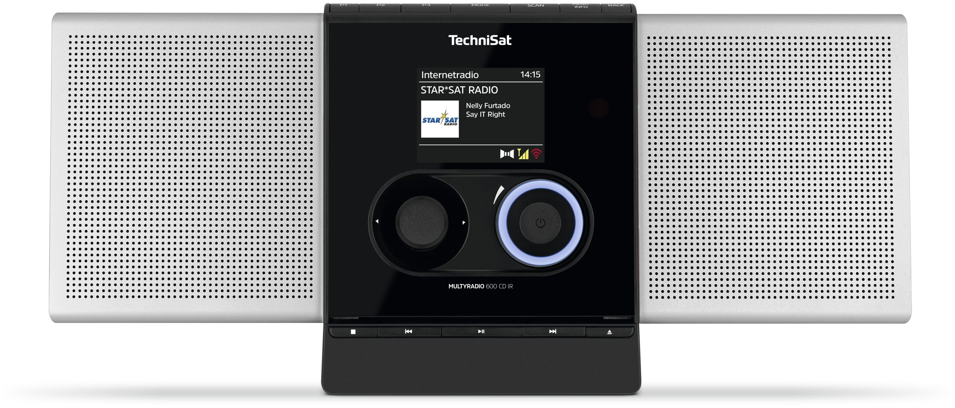 TechniSat Multyradio 600 CdIr Bluetooth DAB+, UKW Internet Radio (Schwarz,  Silber) von expert Technomarkt