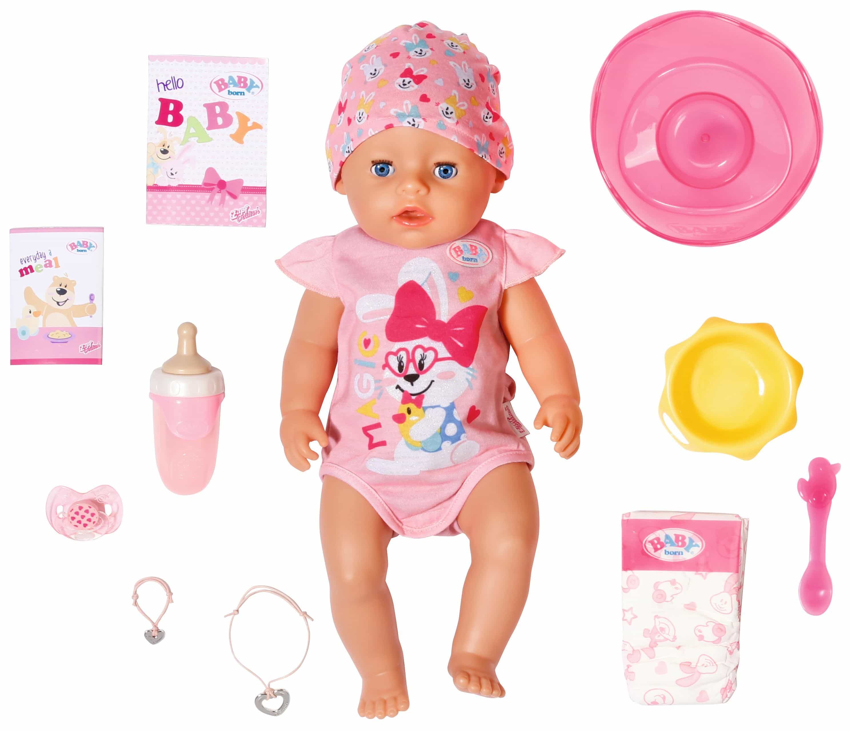 Zapf BABY born Magic Girl 43cm von expert Technomarkt