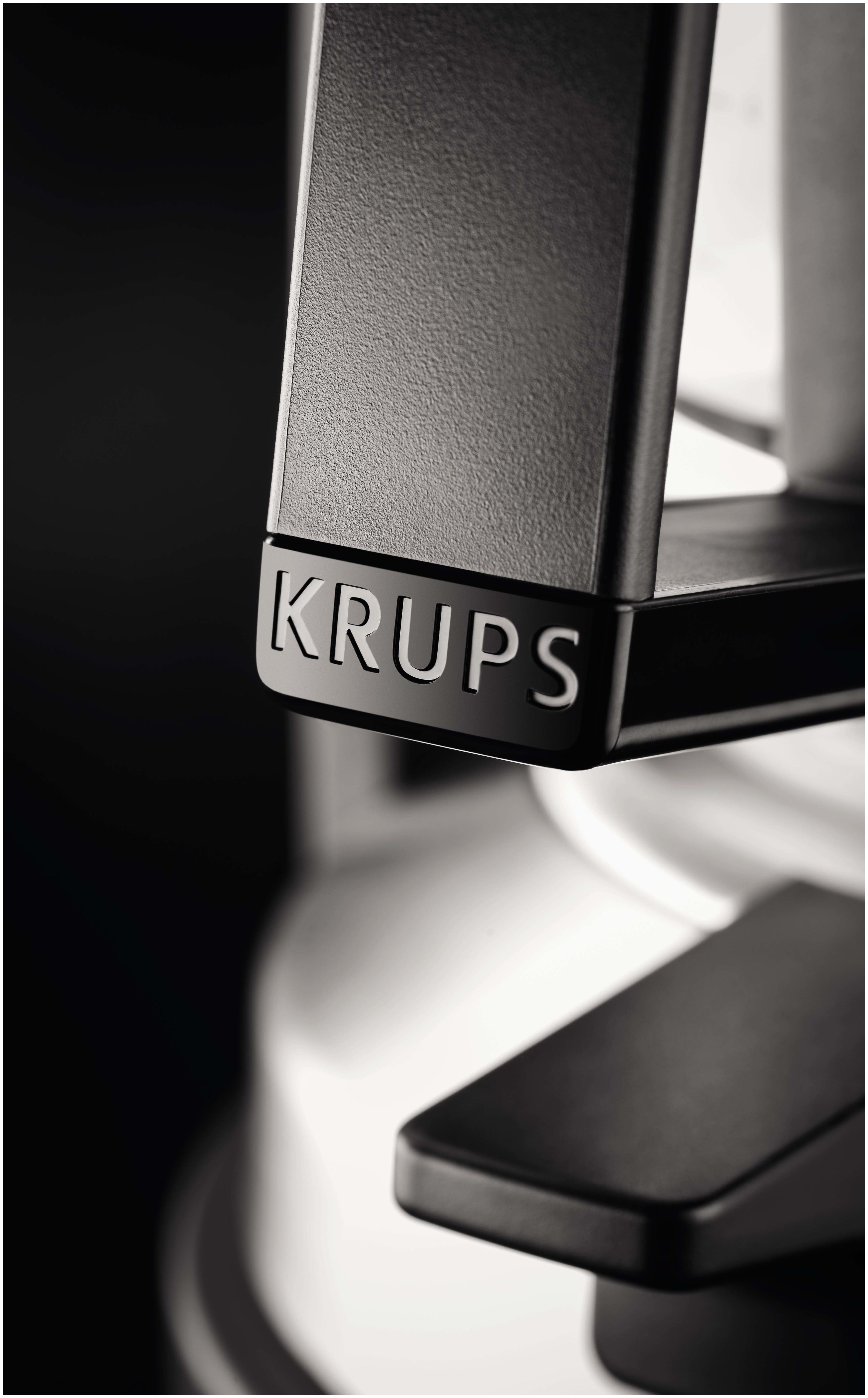 Krups KM4689 T 8.2 von Tassen l (Schwarz) 1,2 expert Druckbrüh-Automat 12 Filterkaffeemaschine Technomarkt