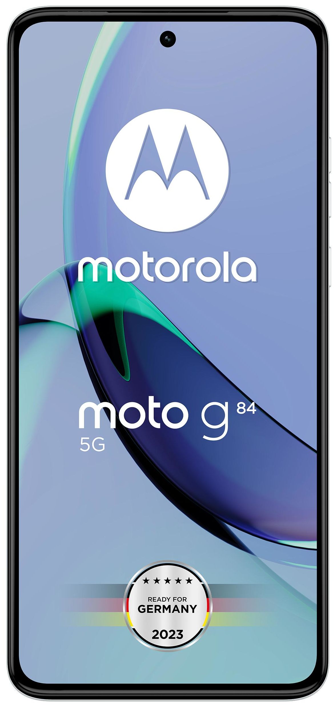 Motorola Moto G84 5G Smartphone 16,6 cm (6.5 Zoll) 256 GB 2,2 GHz Android 50  MP Dual Kamera Dual Sim (Marshmallow Blue) von expert Technomarkt