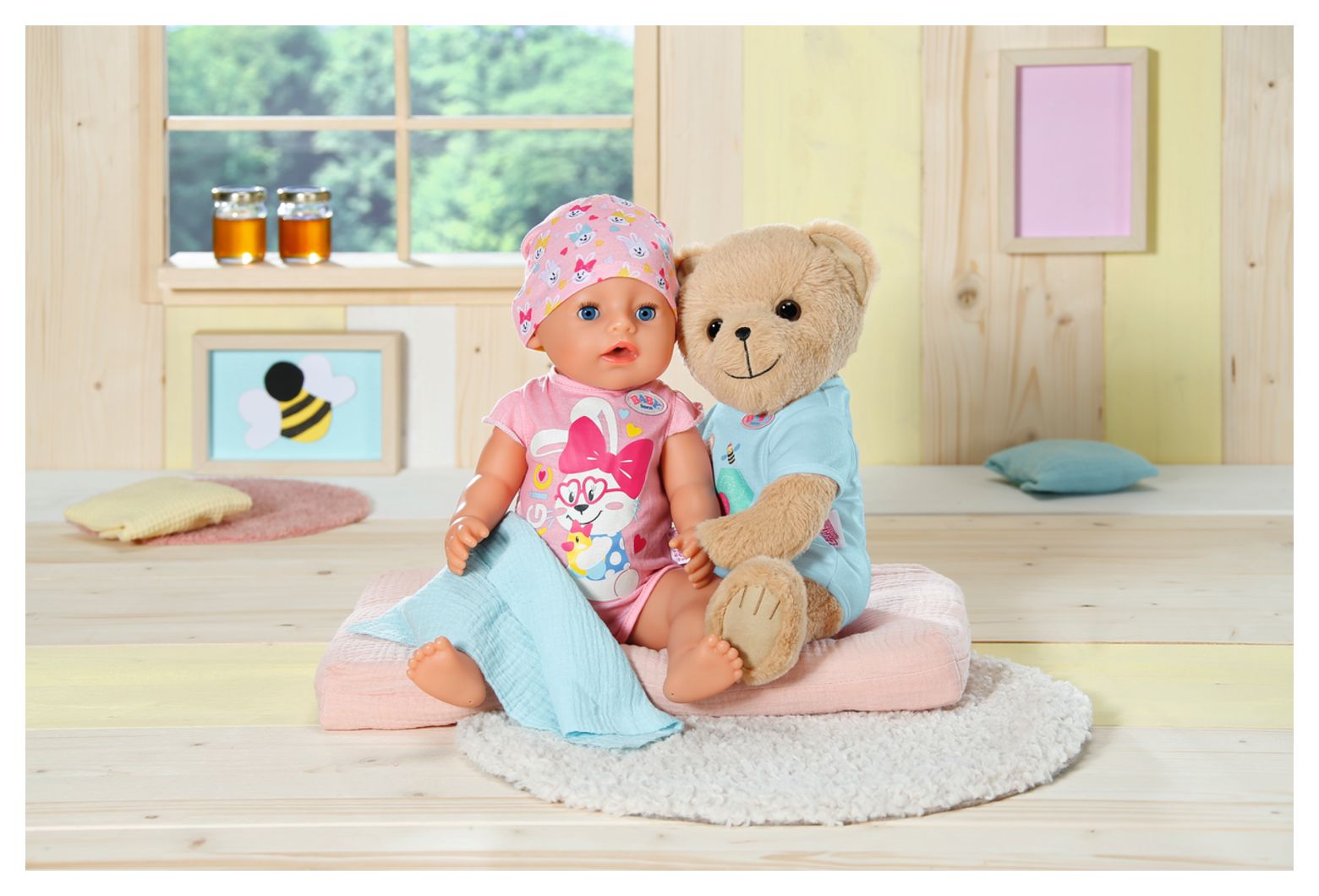 Zaino Per Orsacchiotto BABY Born Bear - Accessorio Regolabile Per Bambole Fino A 43 Cm - Foto 4